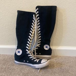 Knee-high Chuck Taylors
